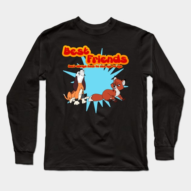 When You're the Best of Friends. Long Sleeve T-Shirt by knightwatchpublishing